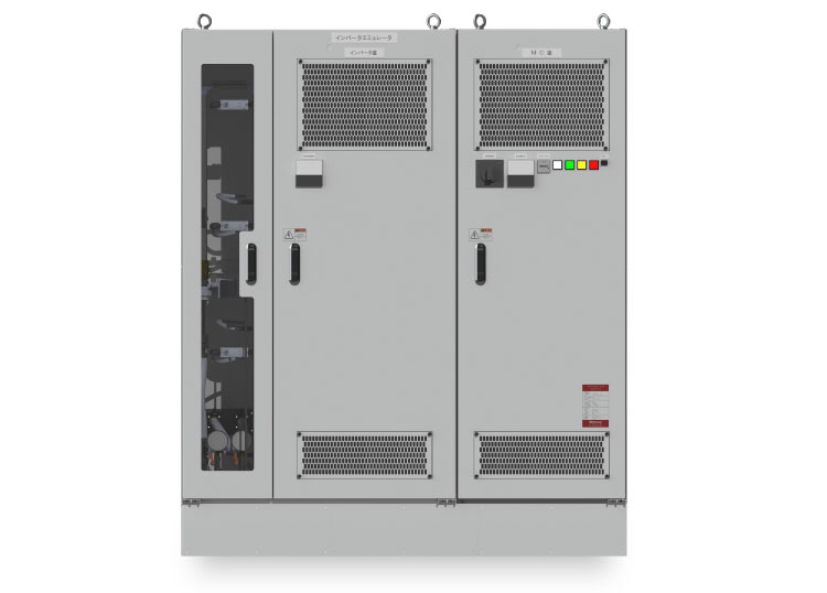 モータ評価システム<br>インバータエミュレータ<br>（汎用インバータ）